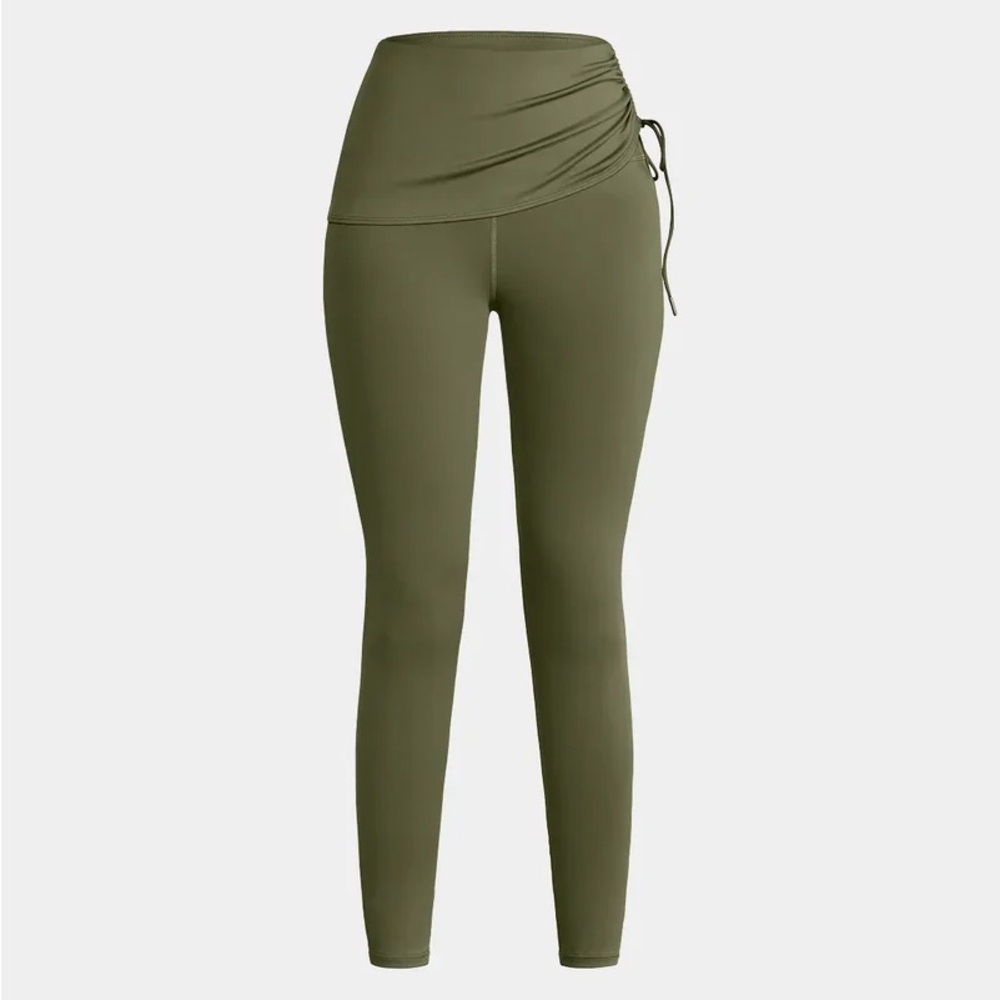 Knix Studio Legging - Olive - Medium - NEW